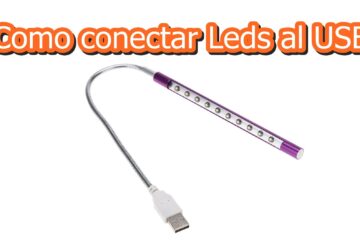 CONECTAR LEDS AL USB